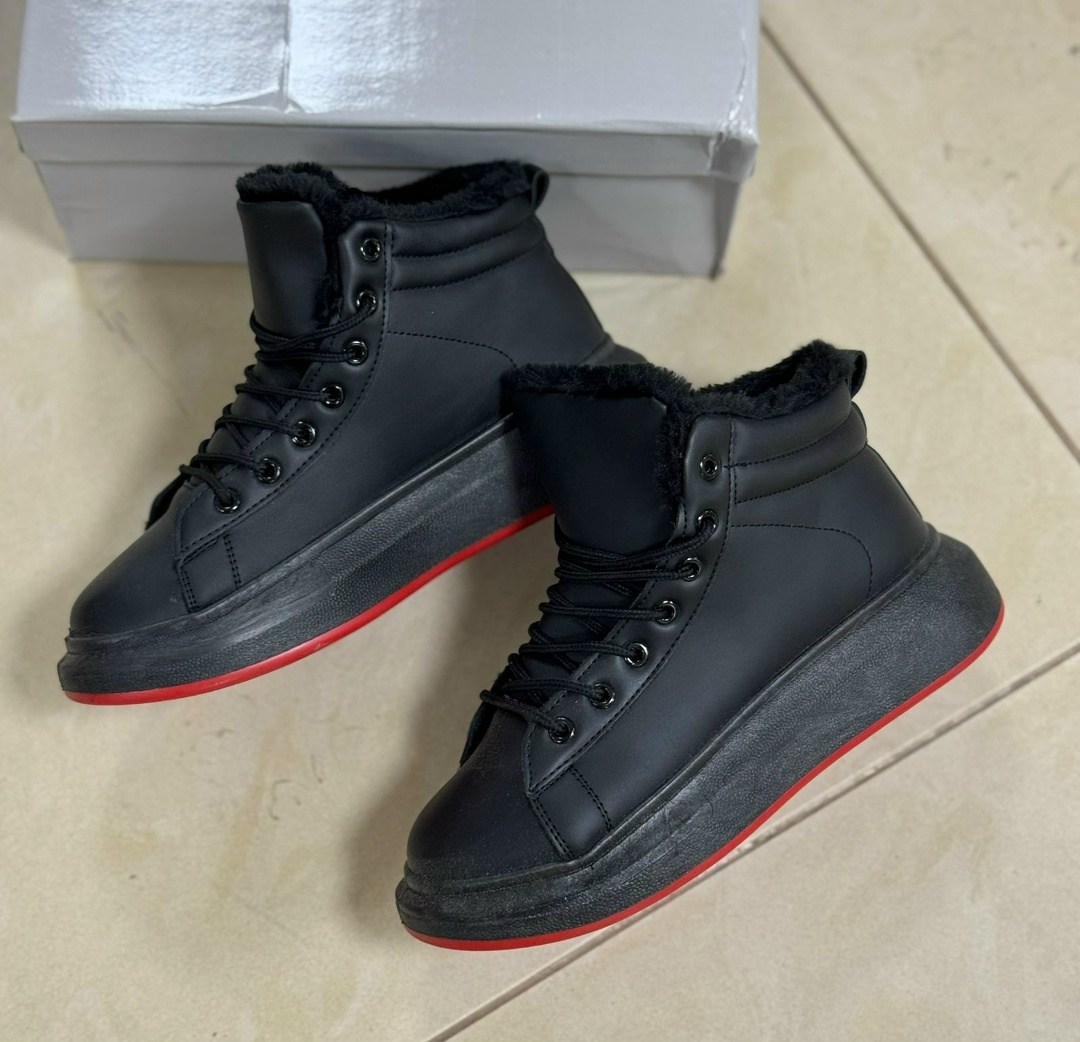 ,зимняя ,кроссовки зимние женские,обуви,кроссовки черные