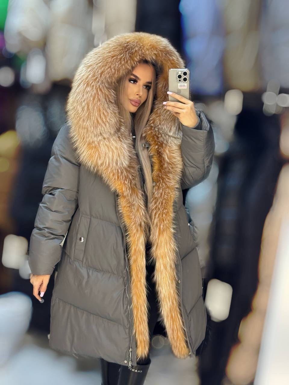 пуховик с натуральным мехом,пуховик с мехом,зимняя куртка с натуральным мехом лисы,пуховик женский с натуральным мехом,куртка пуховик с натуральным мехом