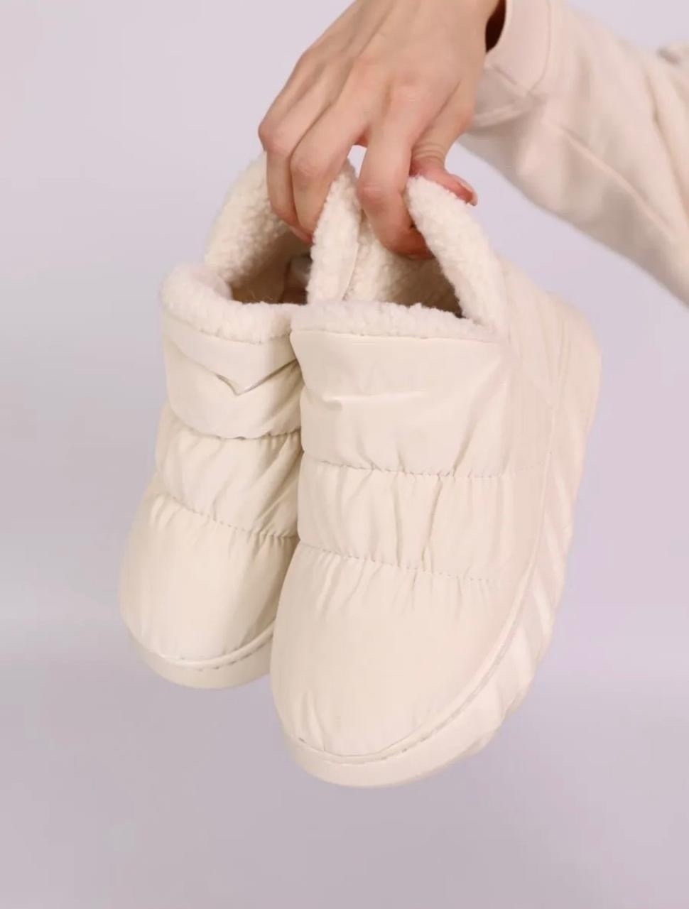 угги зимние дутики короткие emelina shop цвет бежевый, молочный,дутики,угги зимние дутики короткие emelina shop,женские угги,дутики женские