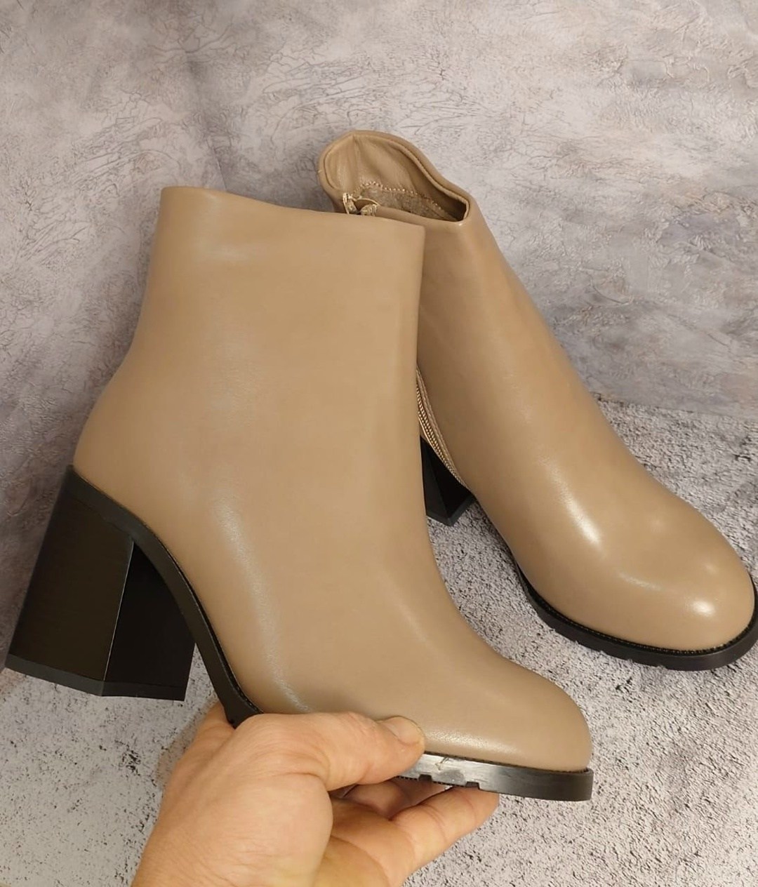 ,женские ботильоны,ботильоны резервед,ботильоны,бежевые ботильоны