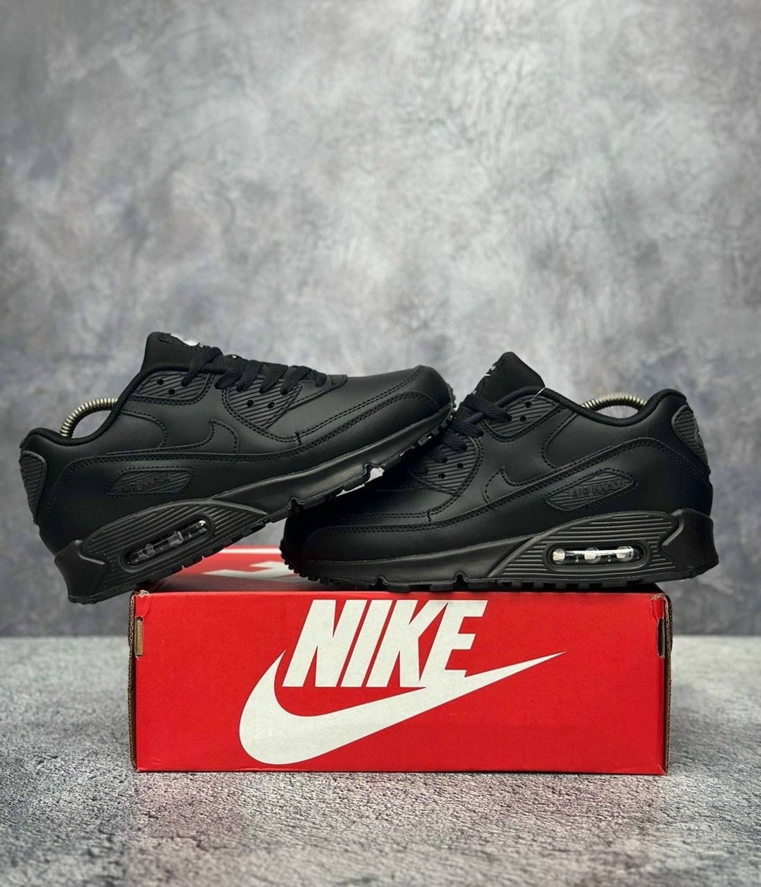 nike air max 90 leather,nike air max 90 black,кроссовки nike air max 90 leather black,nike air max 90 черные,кроссовки nike air max 90 leather