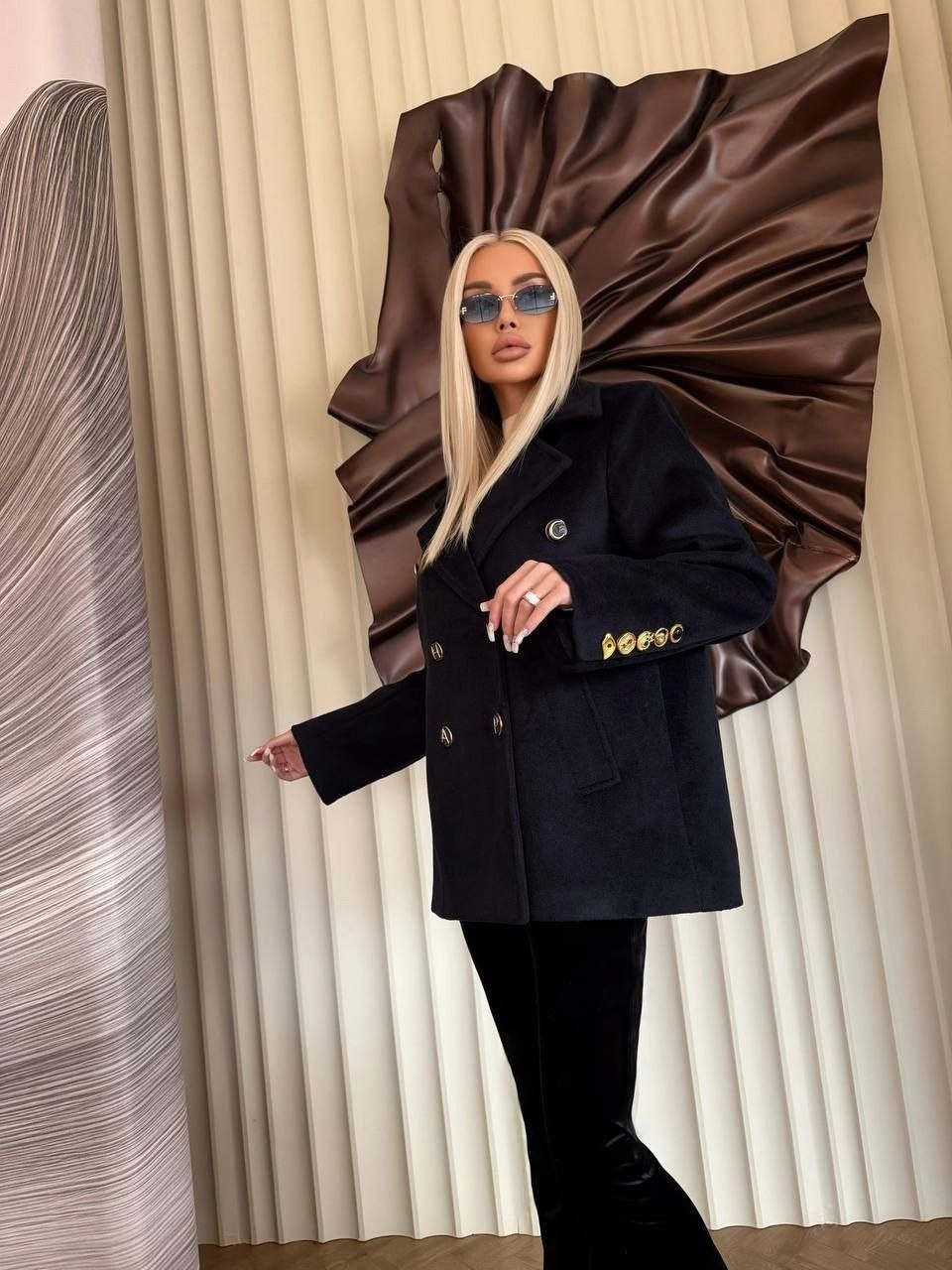 шерстяное пальто,стиль одежды,короткое пальто,пальто бушлат женское