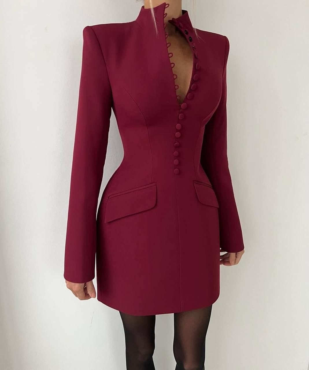 платье-пиджак,платье-жакет,черное платье жакет,платье пиджак черное,платье