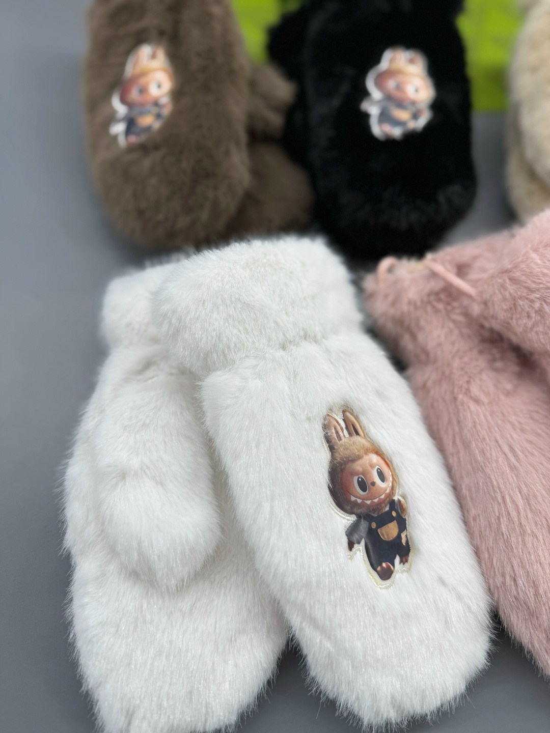 детские варежки,мягкие варежки,плюшевые варежки,варежки и перчатки,варежки двойные