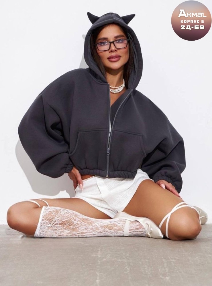 женская толстовка,женская кофта,толстовка на флисе,худи укороченная,худи на флисе