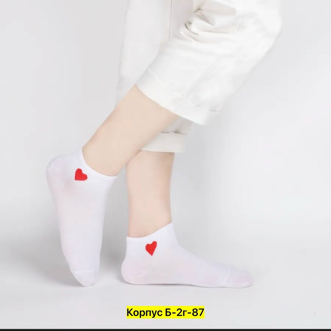 носки с сердечками,носки женские короткие набор из 5 пар,хлопковые носки женские,носки женские,носки короткие с сердечками