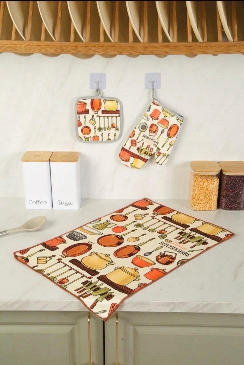 набор кухонные полотенец,кухонный набор прихватки,набор кухонный полотенце прихватки,набор прихваток для кухни,набор текстиля для кухни