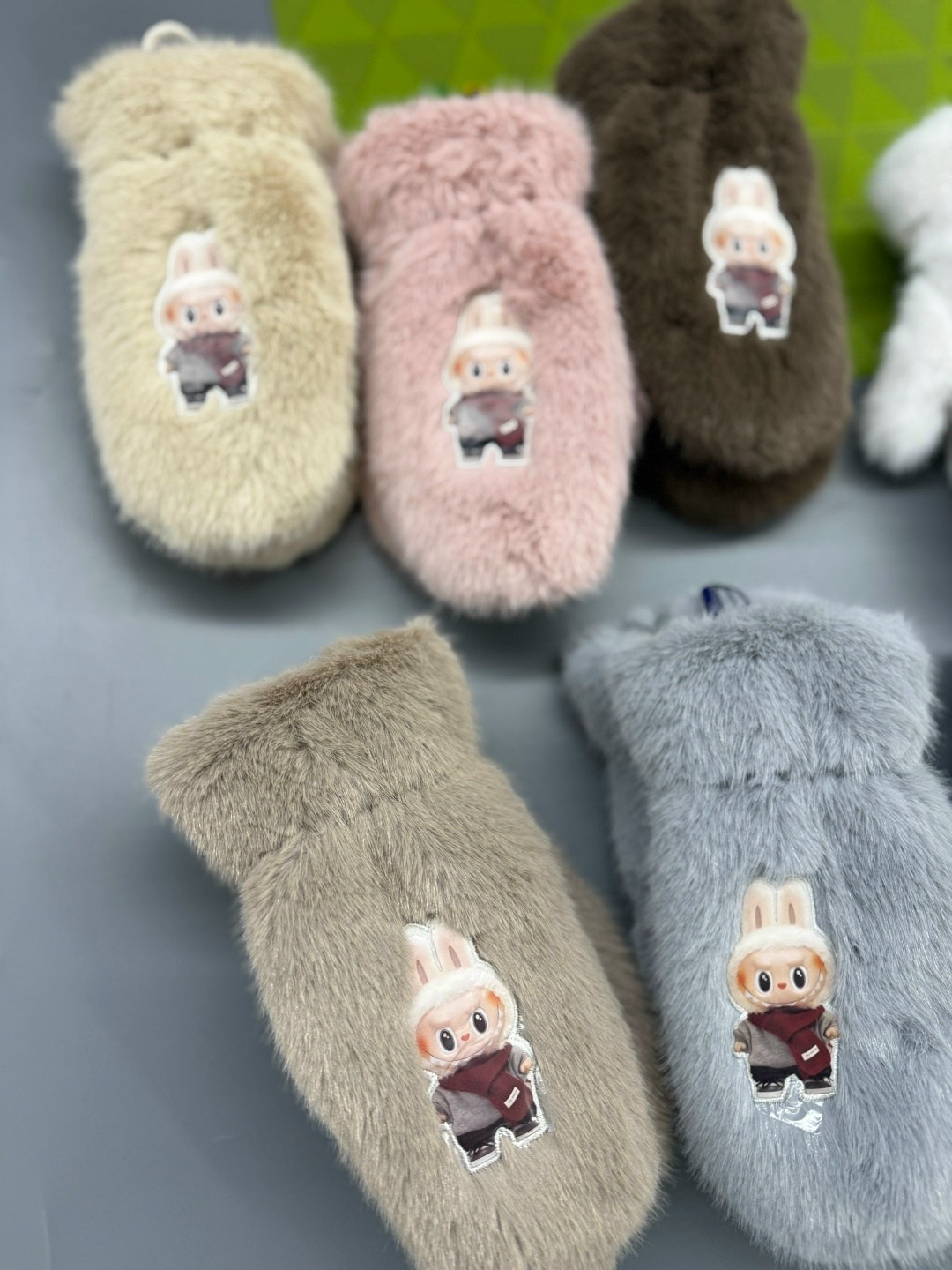 детские варежки,плюшевые варежки,варежки мишки,мягкие варежки,варежки для детей