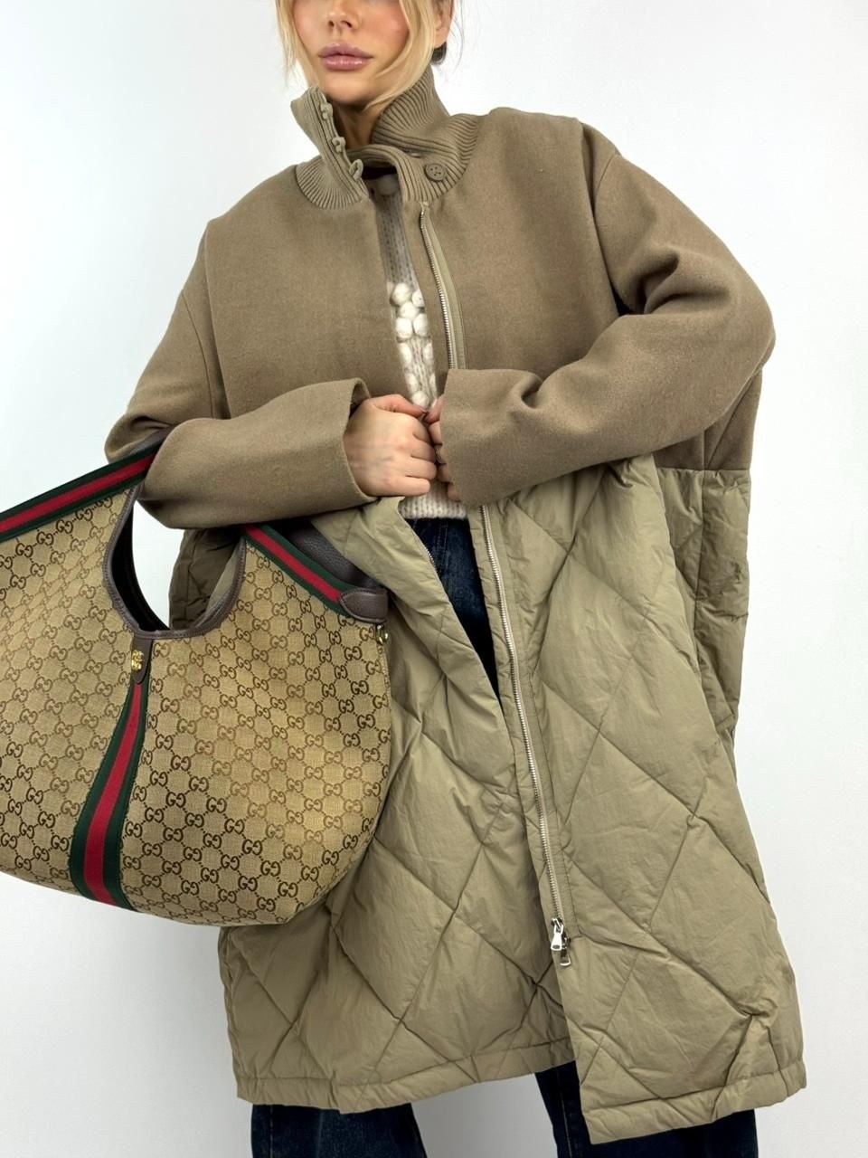 стеганое пальто,стеганое пальто оверсайз,стеганая куртка,демисезонная куртка,стеганое пальто женское