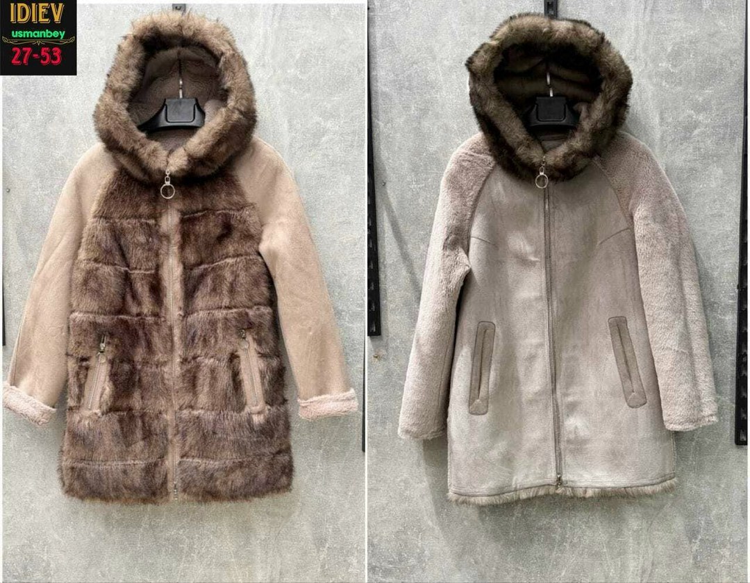 женская дубленка,женская жилетка,дубленка двухсторонняя женская,женская куртка,дубленка больших размеров с капюшоном двухсторонняя ламани