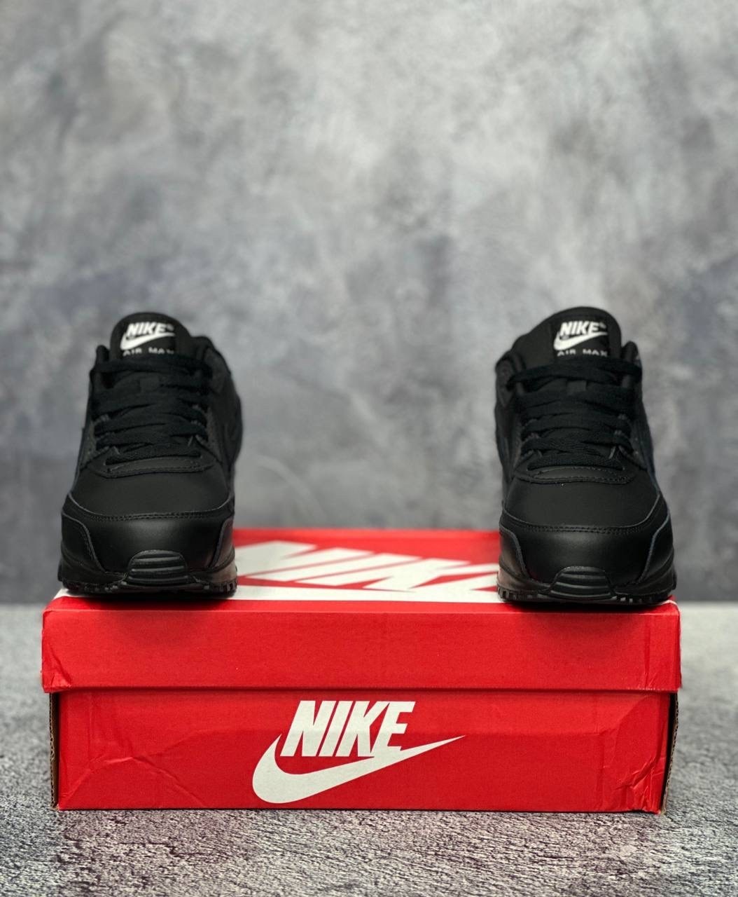 nike air max 90 leather,nike air max 90 black,кроссовки nike air max 90 leather black,nike air max 90 черные,кроссовки nike air max 90 leather