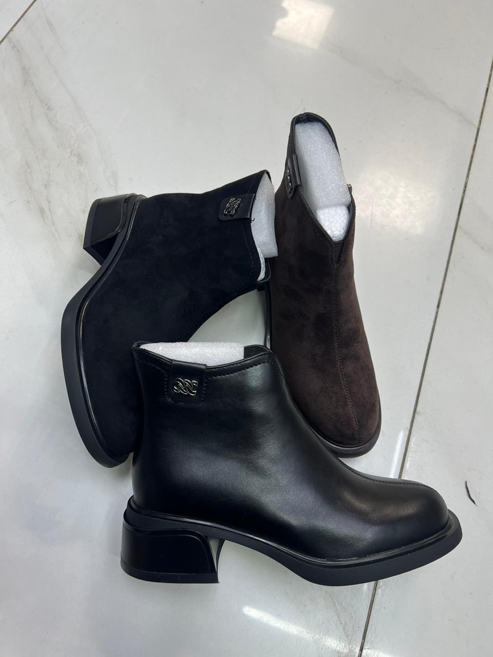 ,ботинки женские,полусапоги на устойчивом каблуке paolo femia,женская ,женская  зимняя