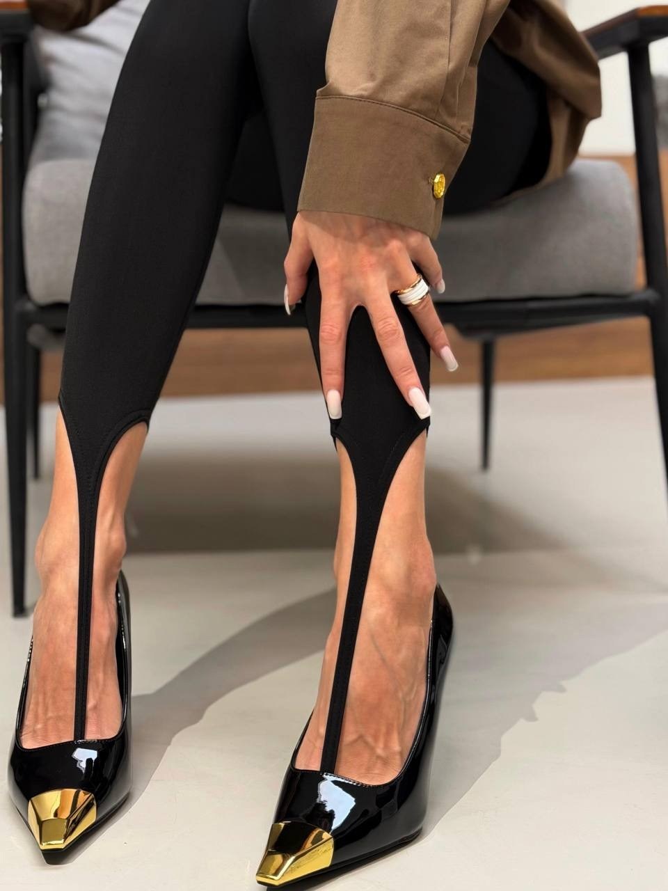 обувь,туфли лодочки на шпильке цвет черный,туфли saint laurent ysl арт лх63,женская обувь,туфли лодочки на шпильке