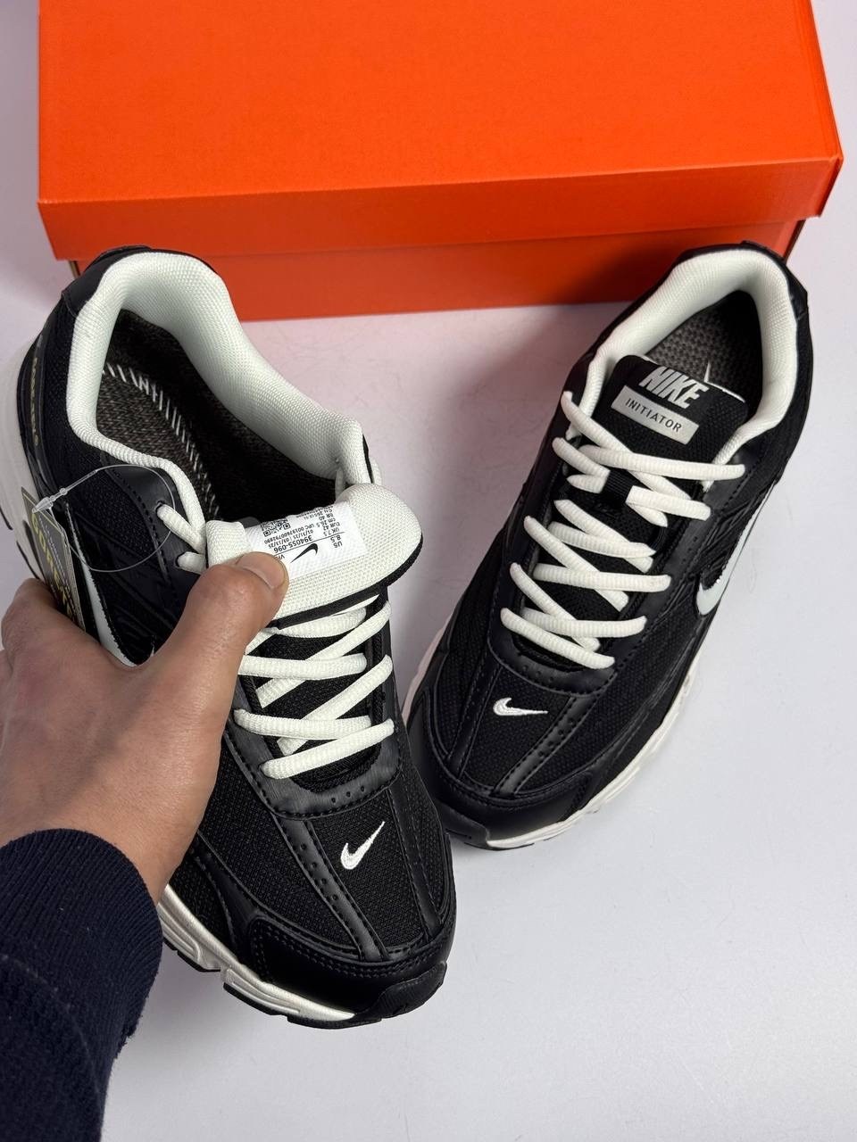 кроссовки nike initiator,кроссовки nike,кроссовки nike initiator цвет черный,кроссовки,мужские кроссовки nike