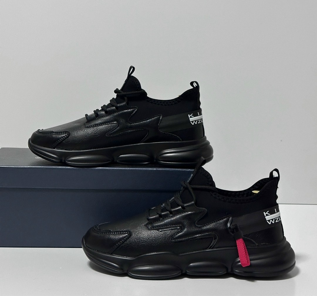 кроссовки мужские кожаные,,черные кроссовки,мужские кроссовки,кроссовка мужской