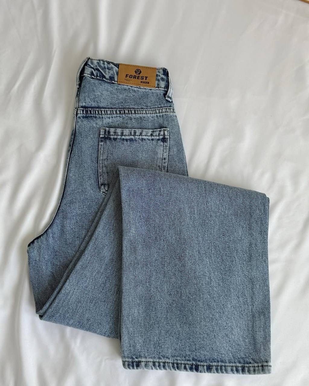 джинсы женские,джинсы,джинсы широкие,стильные джинсы,синие джинсы широкие