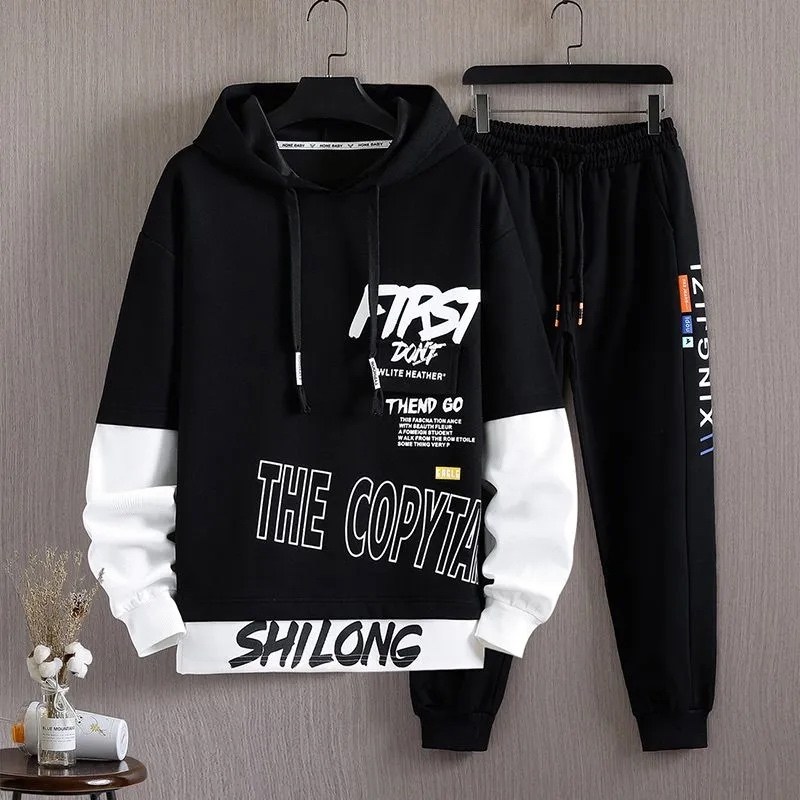 спортивный костюм мужской,костюм спортивный,повседневный спортивный костюм,модная толстовка,комплект толстовка