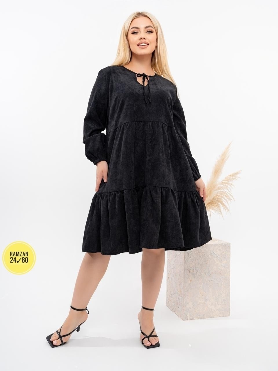 платье,женское платье,женское платье больших размеров,стильное платье,платье с оборками