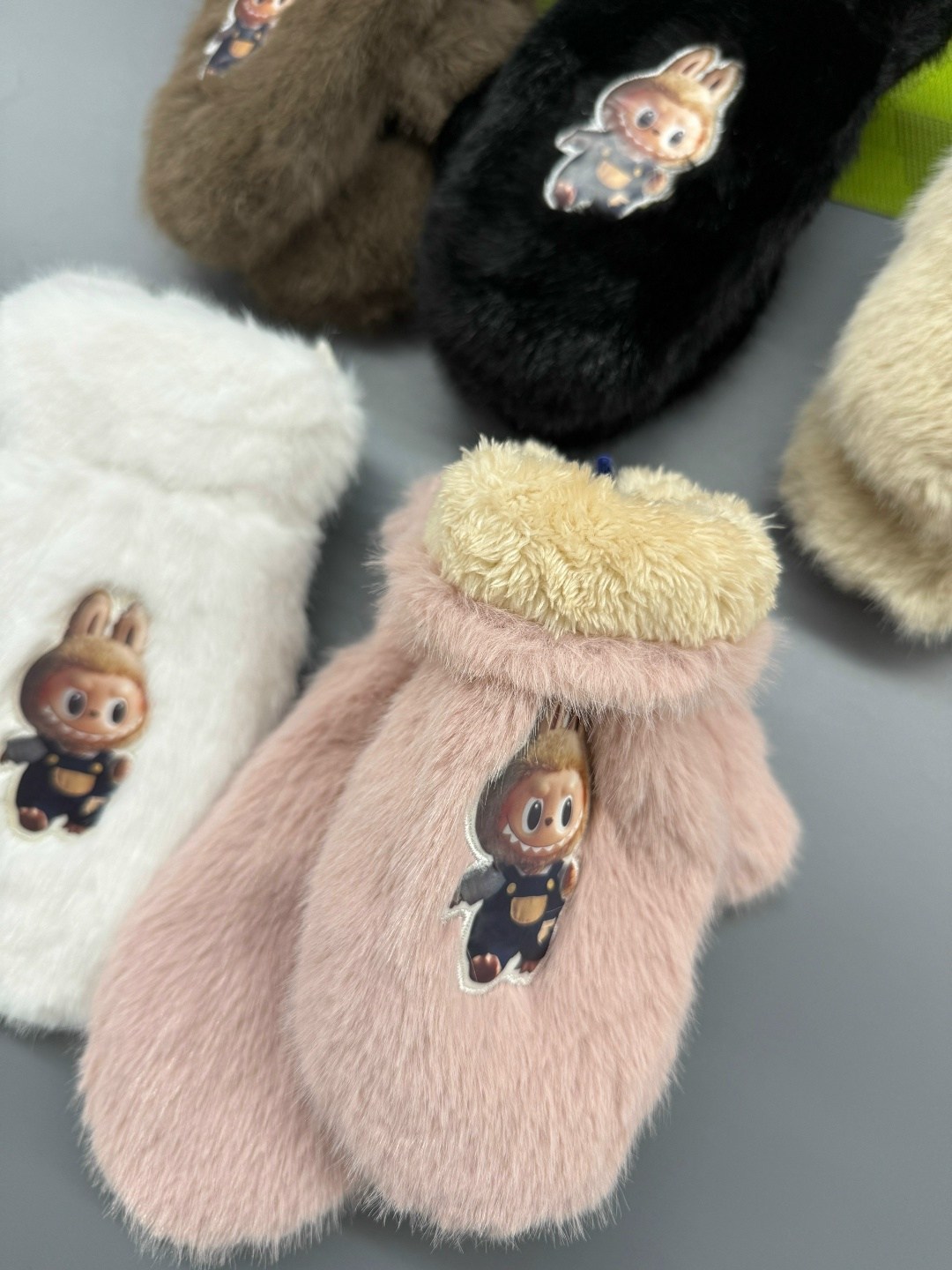 детские варежки,мягкие варежки,плюшевые варежки,варежки и перчатки,варежки двойные