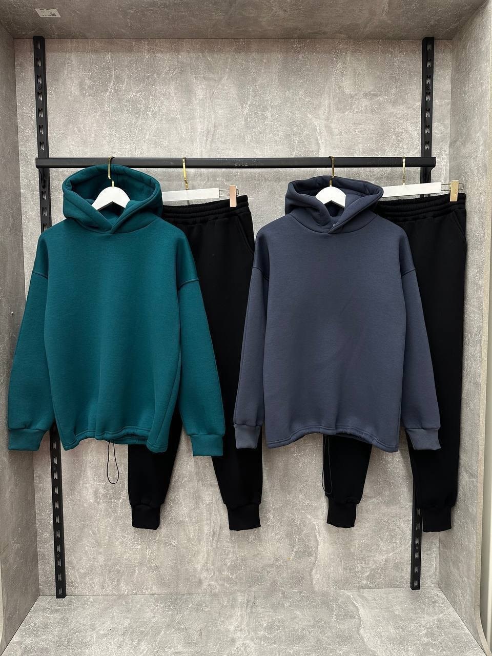 худи унисекс,парный костюм на флисе,спортивный костюм men утепленный на флисе oversize portnovstyle,парные костюмы на флисе,спортивные костюмы парные