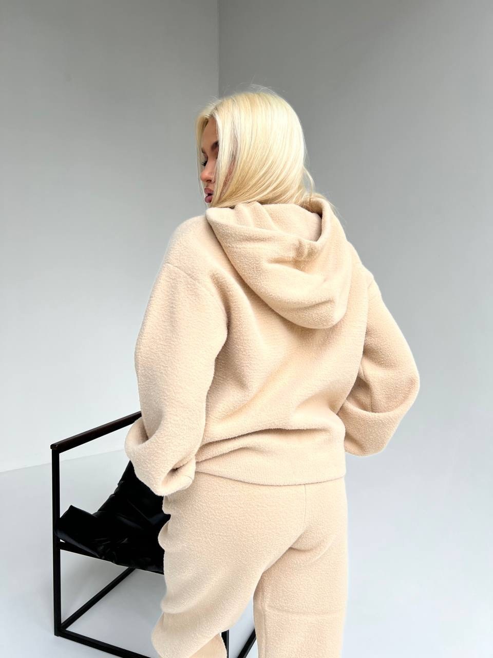 костюм женский,костюм молочный,костюм на флисе,костюм женский трехнитка,костюм теплый