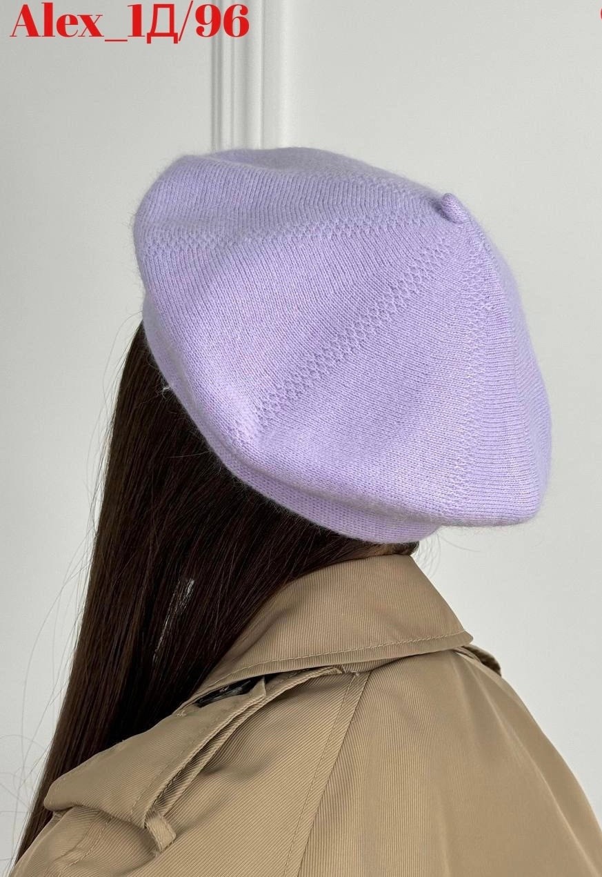 женский берет,берет женский зимний,берет из ангоры,берет,берет классический