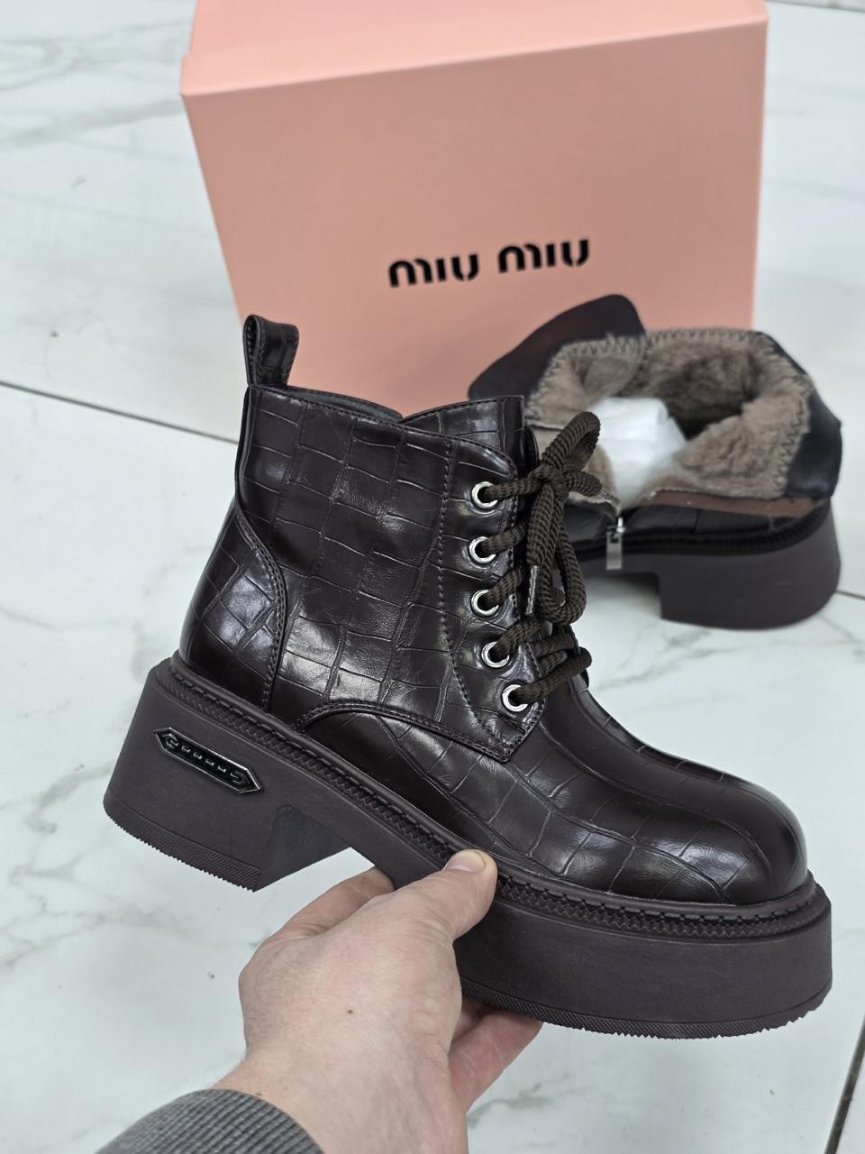 ,ботинки женские,ботинки miu miu,ботинки,женская