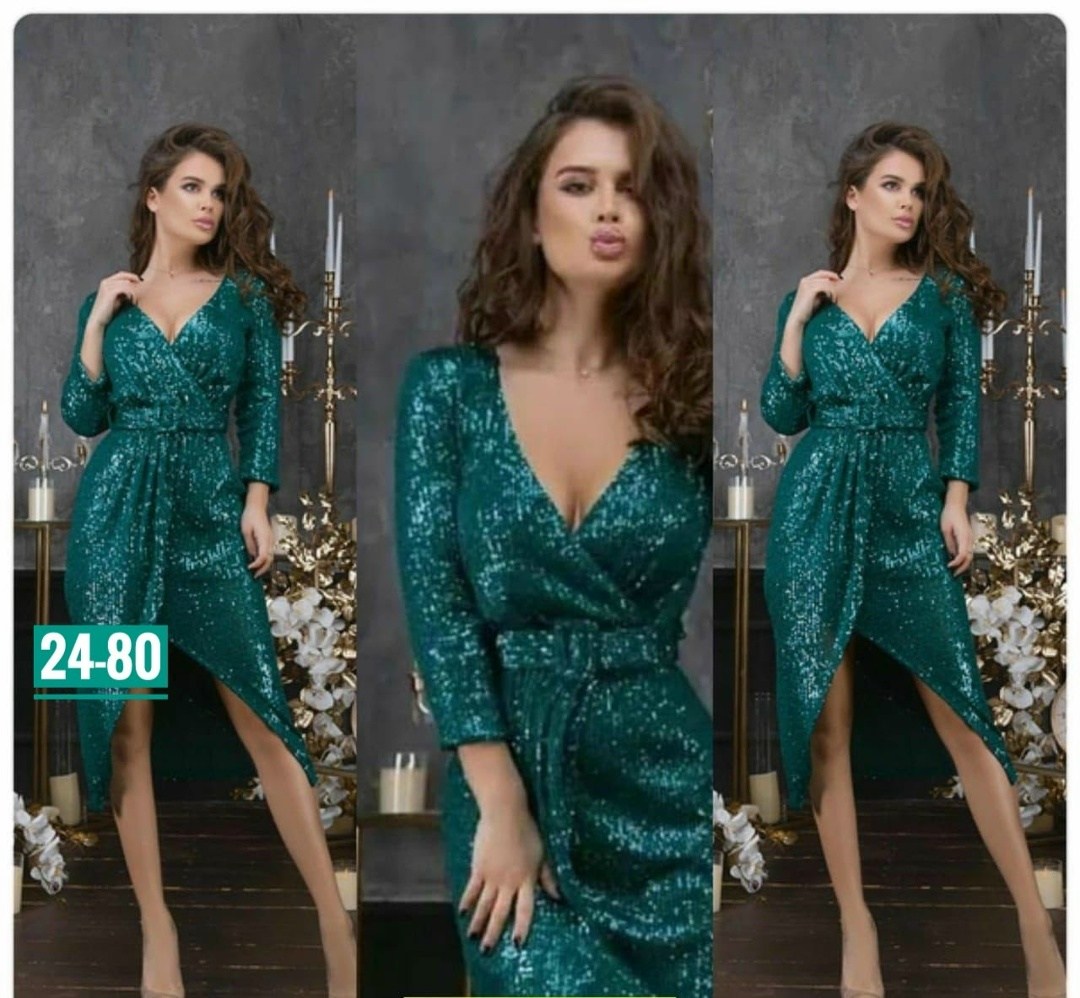 платье женское,платье с пайетками,платье,вечерние платья,платье изумрудное с пайетками