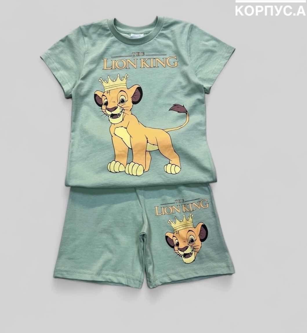 футболки комплект,костюм детский,костюм детский король лев,костюм для мальчика футболка шорты,детский костюм с шортами