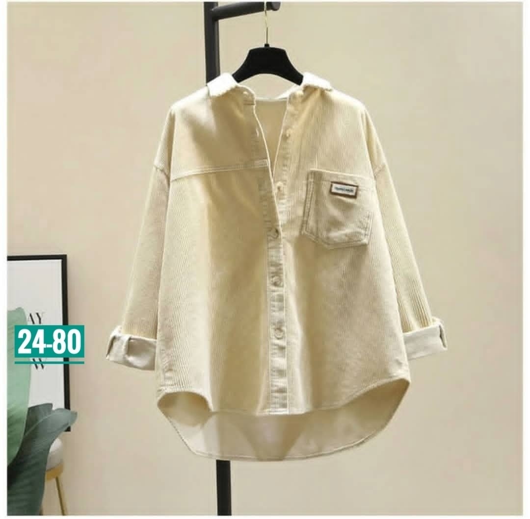 женская рубашка с карманами,вельветовая женская рубашка,женская рубашка,повседневная рубашка,бежевая рубашка