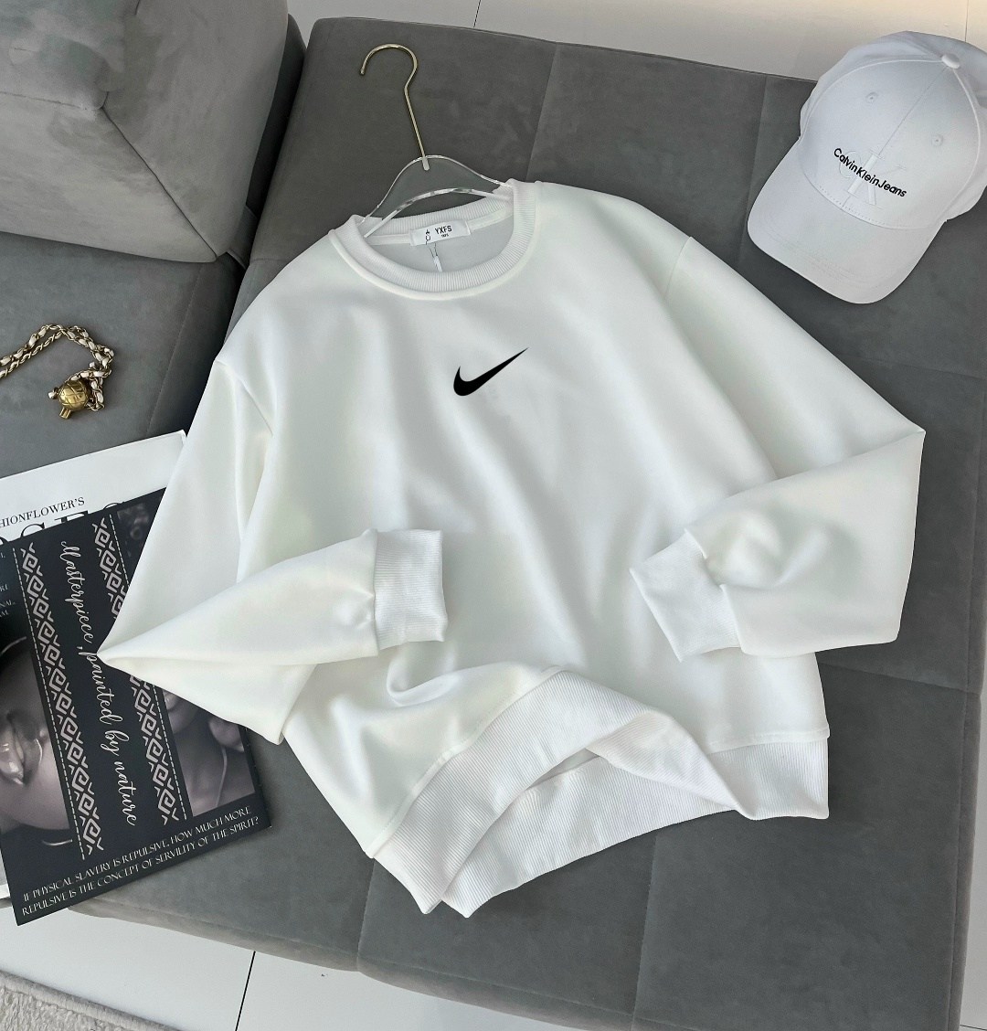 серый свитшот,свитшот nike,свитшот женская,мужской свитшот,nike серый укороченный свитшот