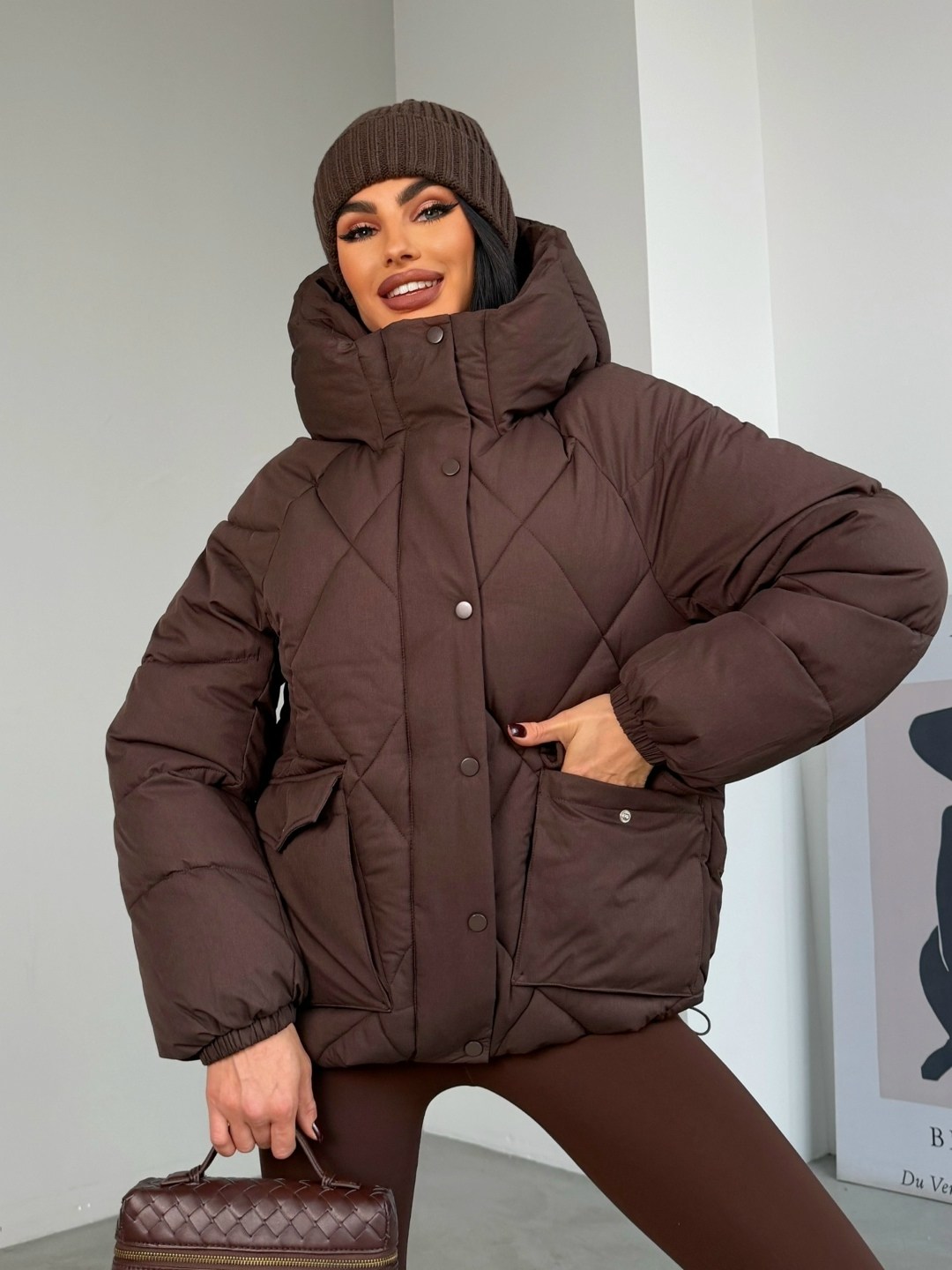 демисезонная куртка,куртка женская,куртка женская голубая,куртка зимняя оверсайз с капюшоном by button,куртка оверсайз