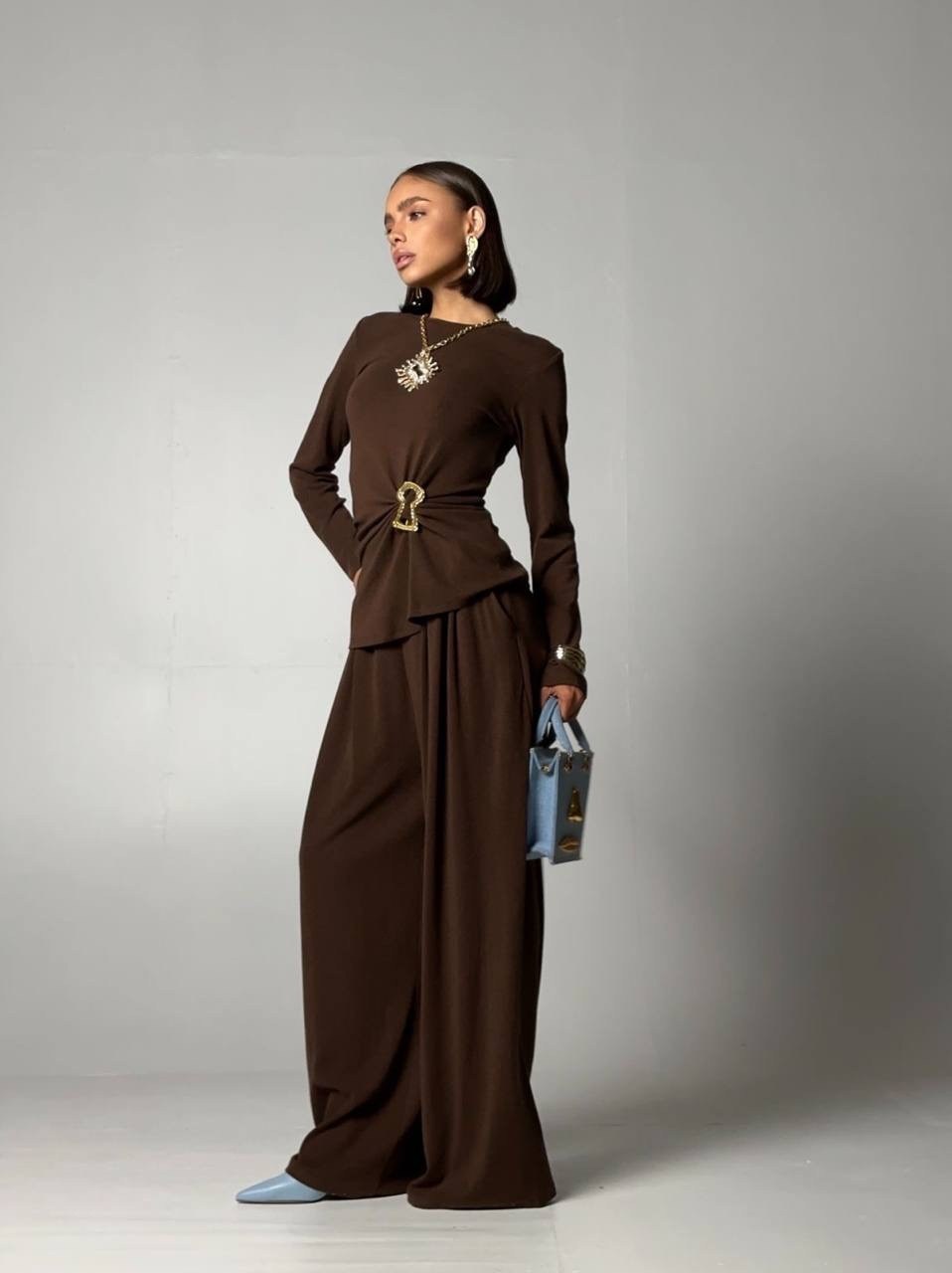 костюм с брюками палаццо,женский костюм с брюками палаццо,брючные женские костюмы,женский костюм с брюками,костюм трикотажный
