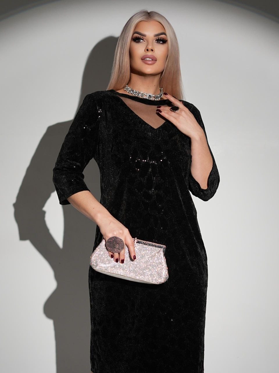 платье,платье черное,стильное платье,женское платье,вечернее платье