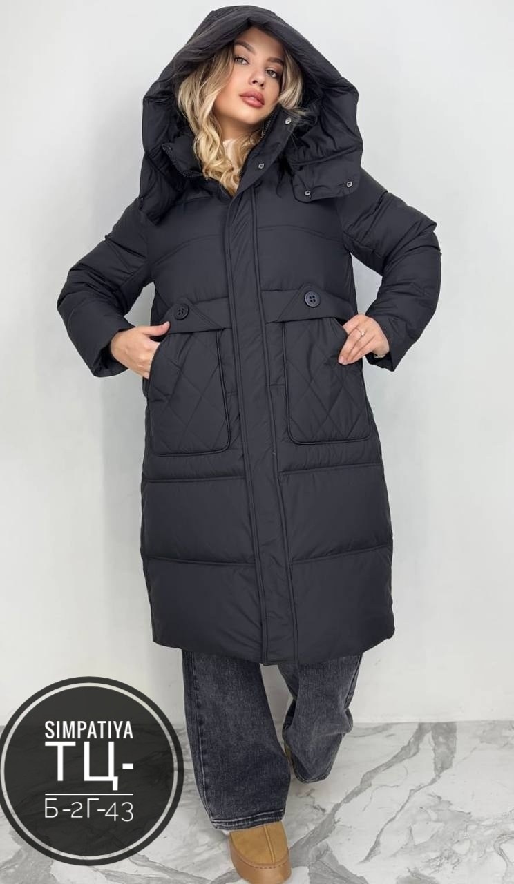 пуховик женский,куртка женская зимняя,пуховик,зимние пуховики,пуховик зимний длинный с капюшоном pro&ko