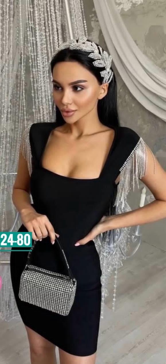 платья ,платье стразы,платье,платье с черными стразами,платье женские вечерние