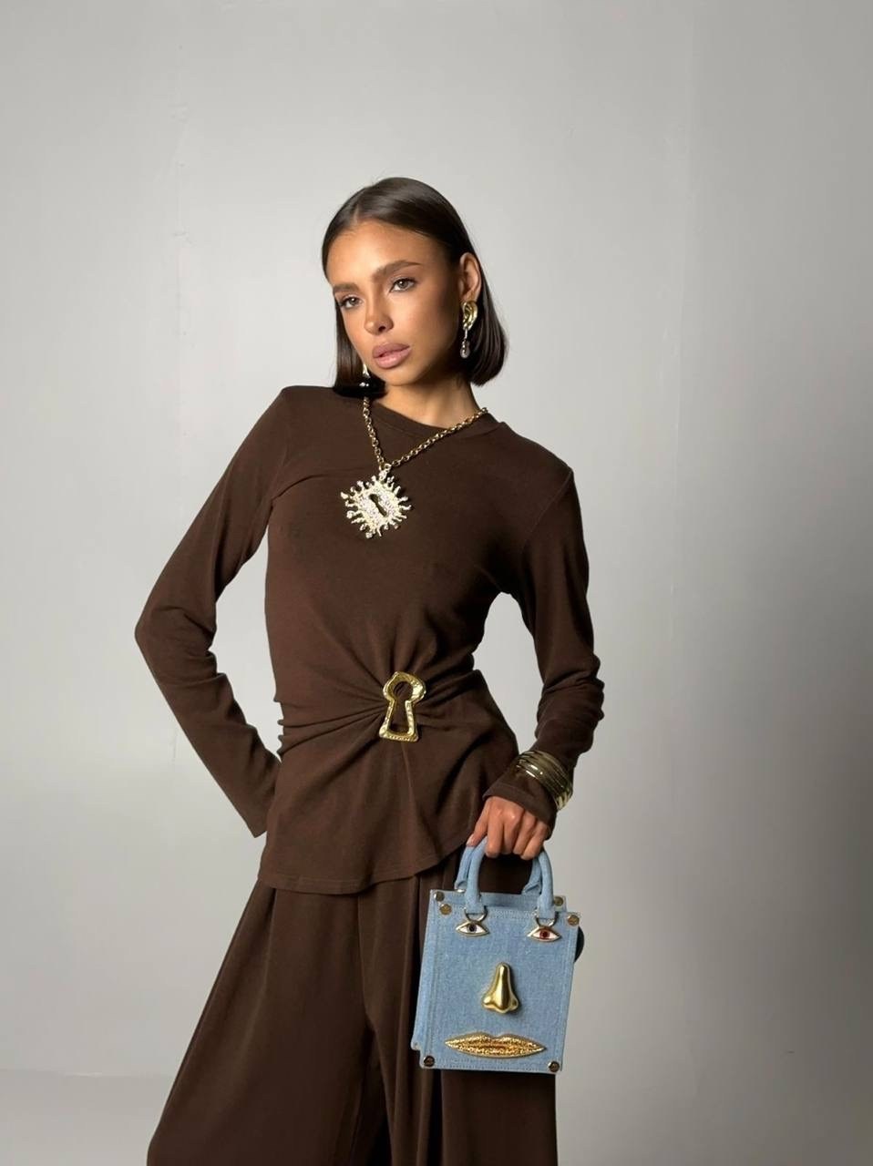 костюм с брюками палаццо,женский костюм с брюками палаццо,брючные женские костюмы,женский костюм с брюками,костюм трикотажный