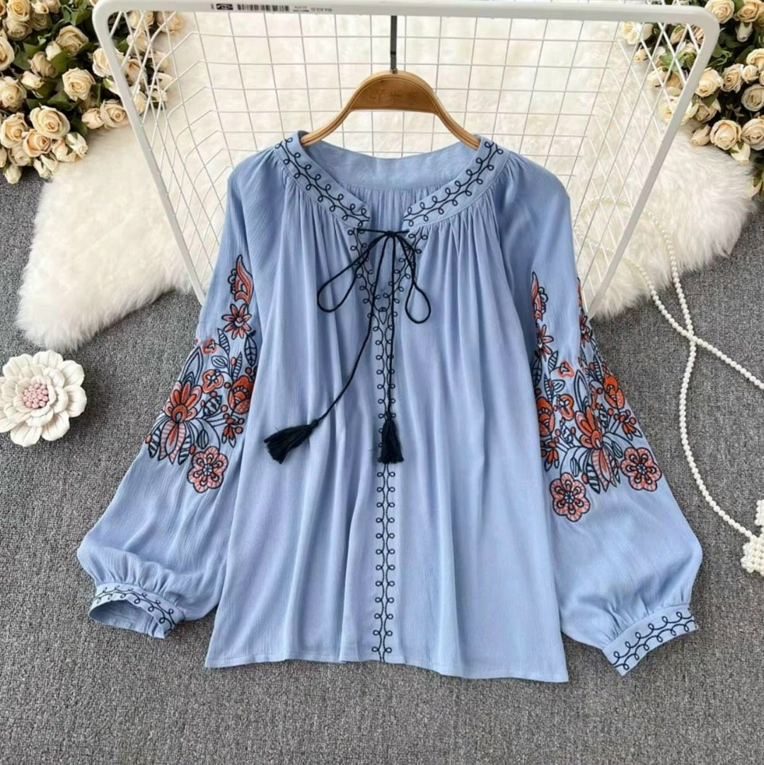 блузка в стиле бохо,блузка с вышивкой,женская блузка с вышивкой,модная блузка,женская блузка
