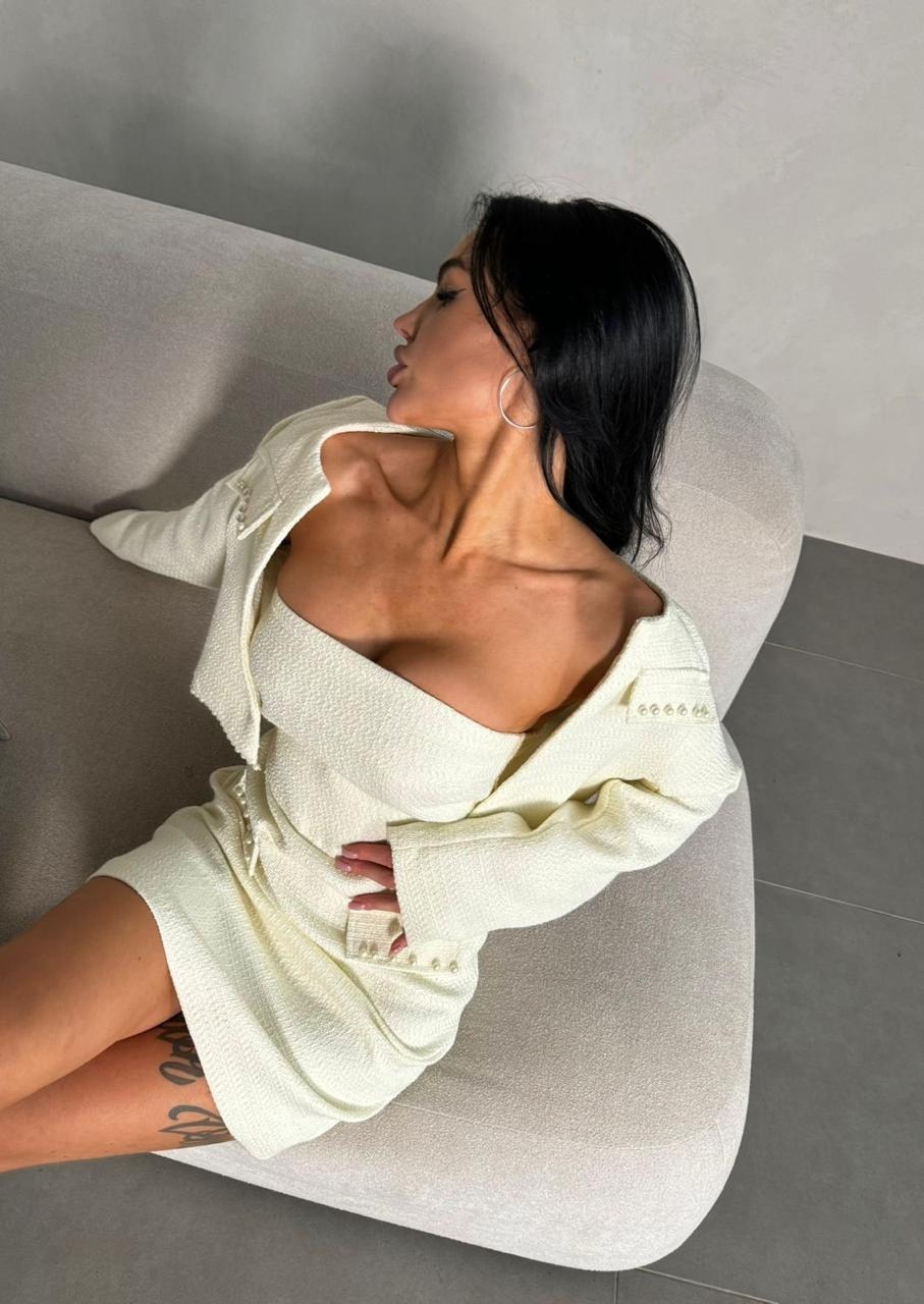 твидовый костюм,твидовый костюм юбка и жакет,твидовый костюм с юбкой,твидовый костюм юбка и укороченный жакет,твидовый костюм lichi