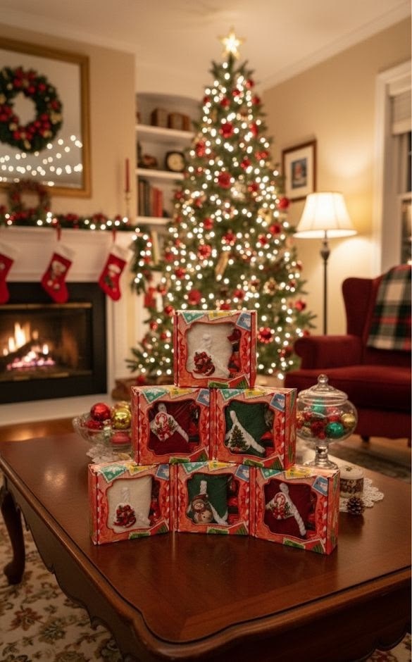 рождественские носки,рождественские чулки,новогодние носки для подарка,новогодние полотенца микрофибра,новогоднее полотенце