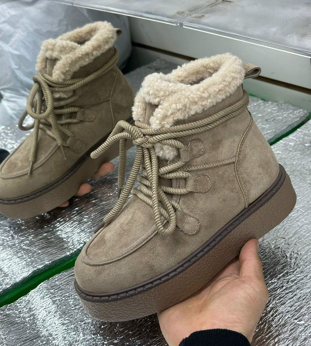 ,зимняя  женская,женские зимние ботинки,зимняя ,женские зимние ботинки из коровьей замши на платформе
