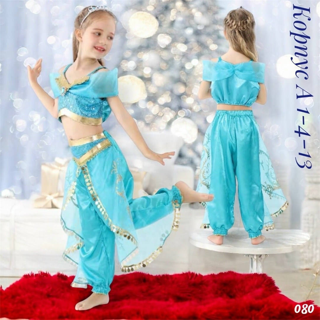 костюм принцессы жасмин,костюм принцессы жасмин для девочки,костюм жасмин для девочки,костюм принцессы жасмин для детей девочек,детское летнее танцевальное платье принцессы жасмин для девочек
