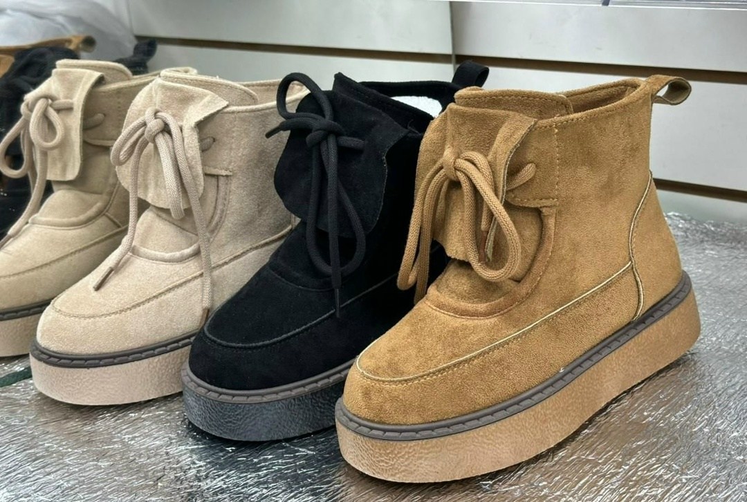 женские зимние ботинки,,зимняя женская , женская,женские зимние угги с шнурками