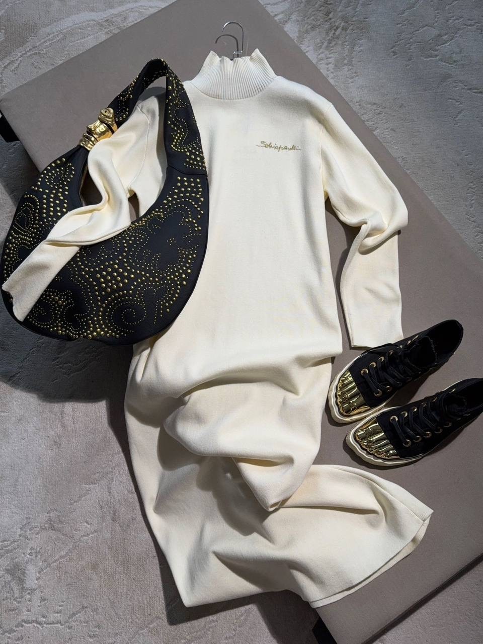 трикотажное платье,пальто модное,мода стиль,стильные образы