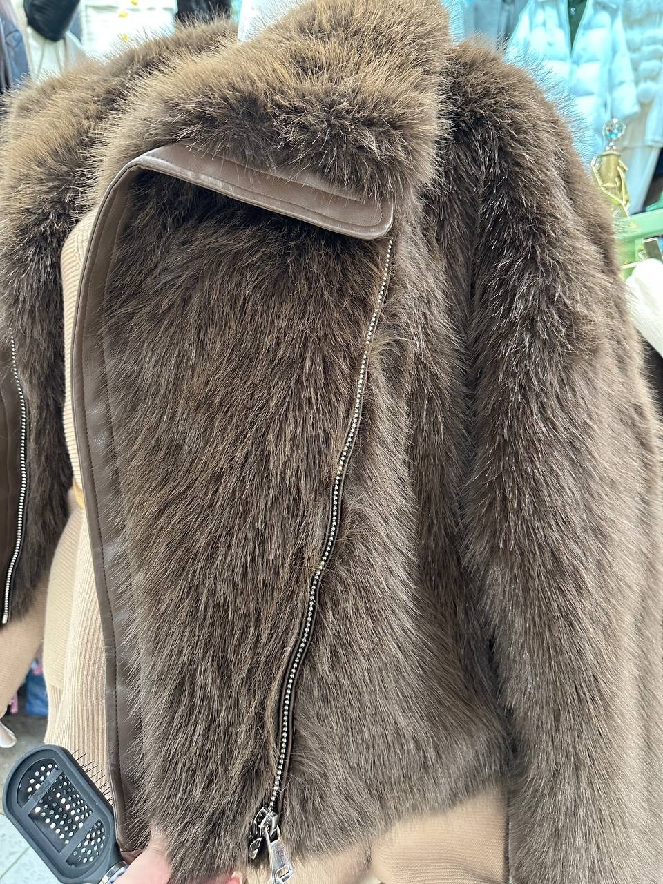 шубка,шуба короткая,женская шуба,дубленка меховая полушубок зимняя оверсайз zhukova lux