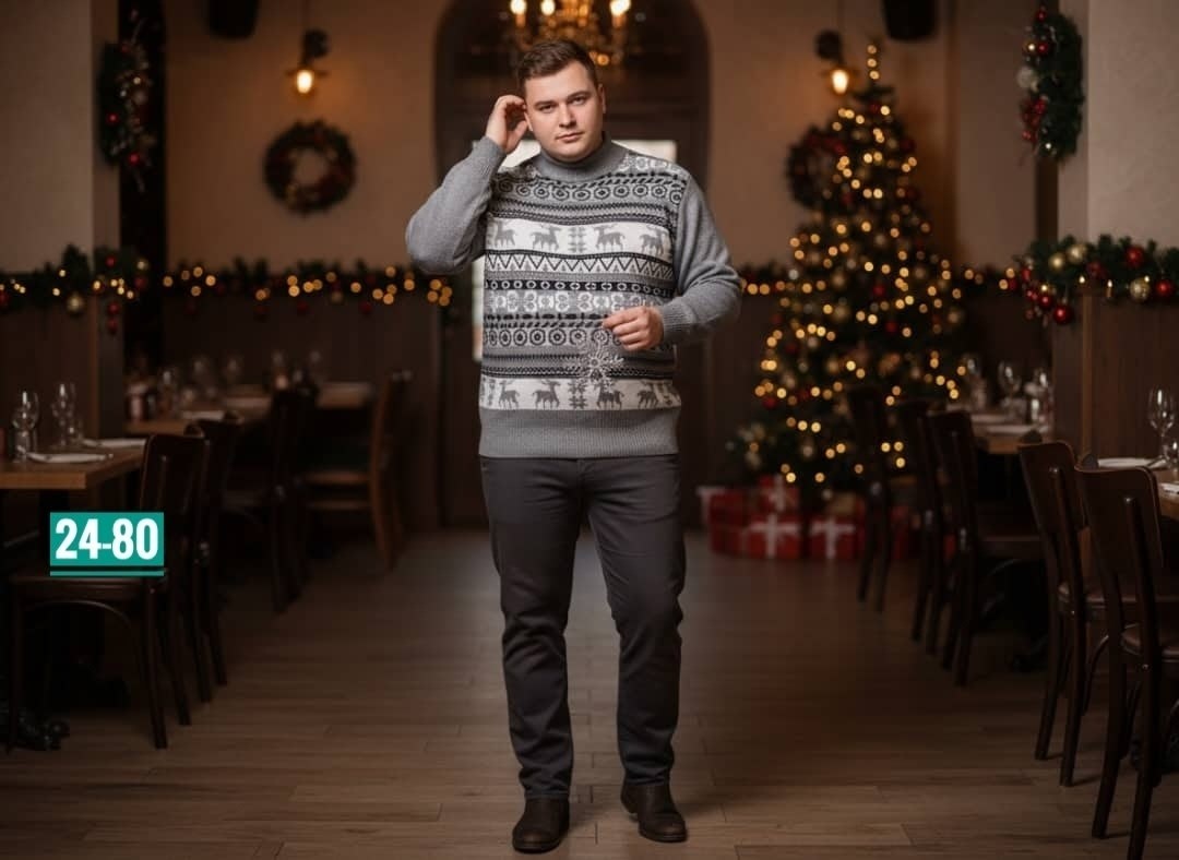 мужской новогодний свитер,свитер новогодний,мужской свитер с оленями,рождественские свитера,свитер зимние