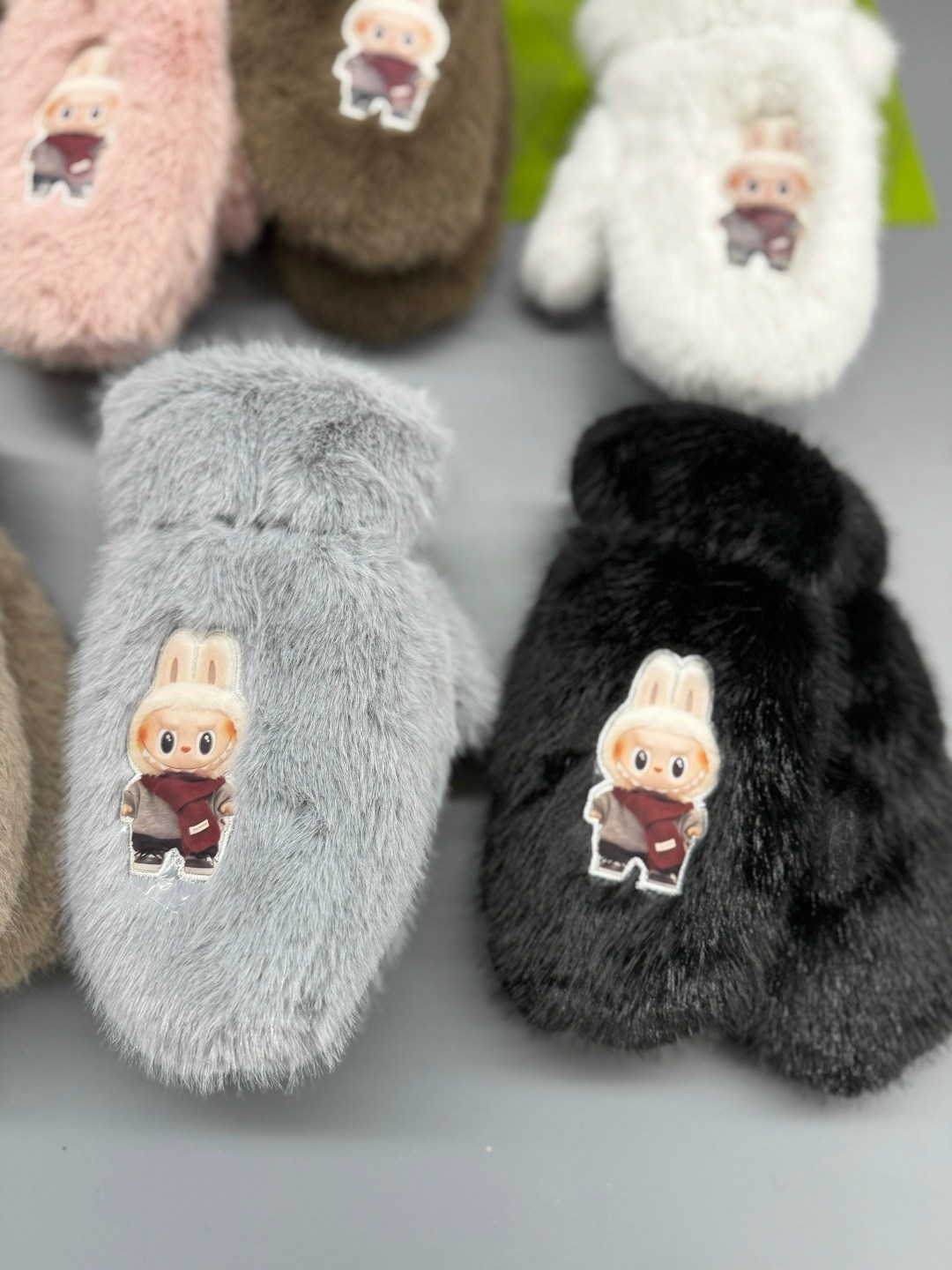 детские варежки,плюшевые варежки,варежки мишки,мягкие варежки,варежки для детей