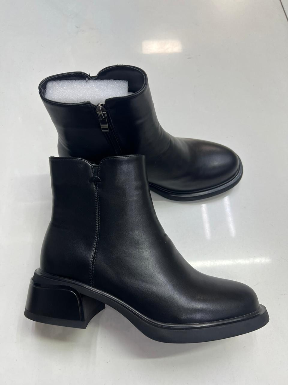 ,ботинки женские,полусапоги на устойчивом каблуке paolo femia,женская ,женская  зимняя