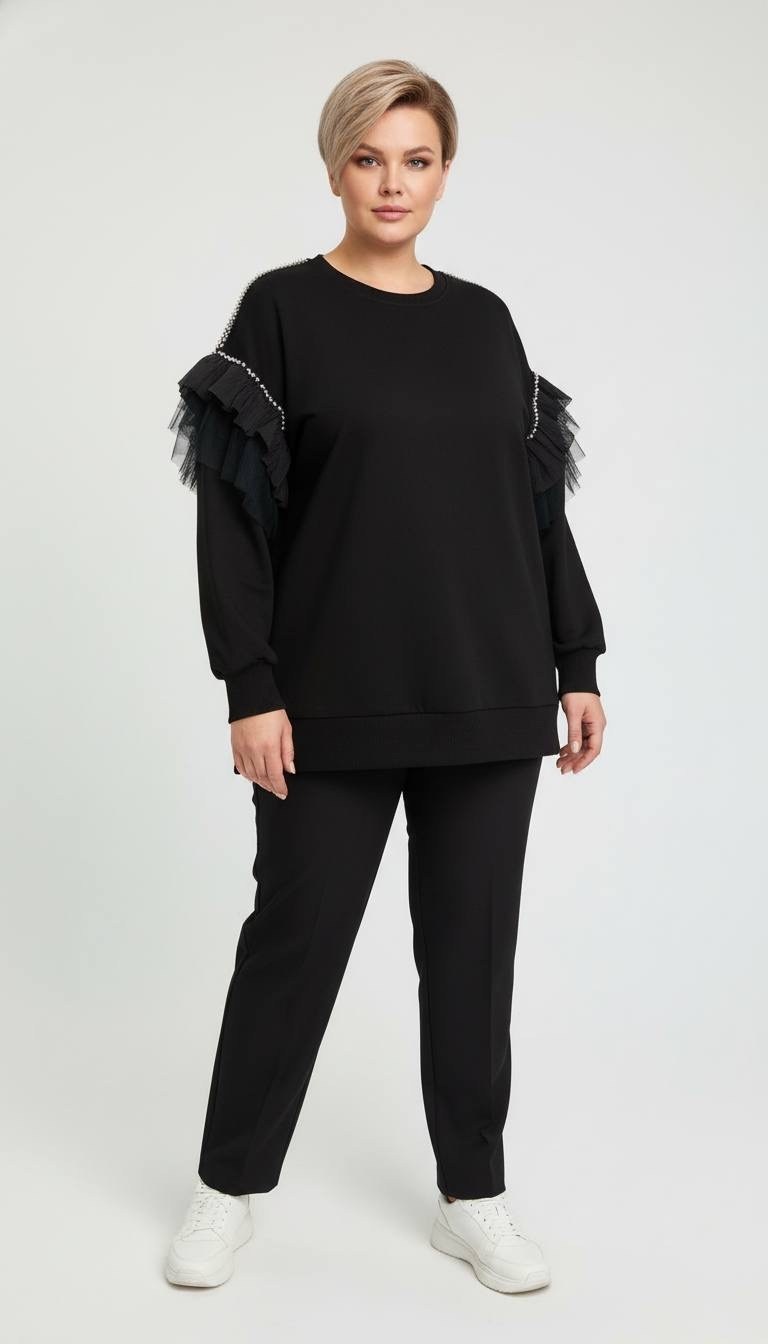 джемпер jurimex,джемпер свободного кроя,кофта женская,джемпер,костюм jurimex