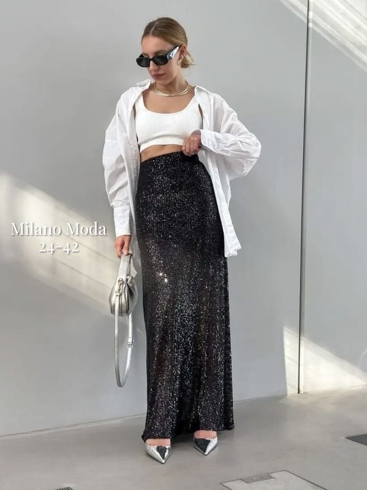 юбка с пайетками макси,юбка с пайетками образ,образ с юбкой с пайетками макси,длинная юбка с пайетками,длинная юбка с пайетками макси